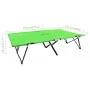 Tumbona plegable para 2 personas acero verde de , Tumbonas - Ref: Foro24-310351, Precio: 117,31 €, Descuento: %