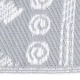 Gray PP outdoor rug 140x200 cm by , Outdoor protectors - Ref: Foro24-316971, Price: 34,04 €, Discount: %