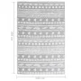 Grauer PP-Außenteppich 140x200 cm von , Outdoor-Protektoren - Ref: Foro24-316971, Preis: 34,04 €, Rabatt: %