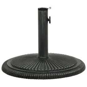 Base de sombrilla de hierro fundido verde 45x45x30 cm de , Bases para sombrillas - Ref: Foro24-317769, Precio: 54,49 €, Descu...