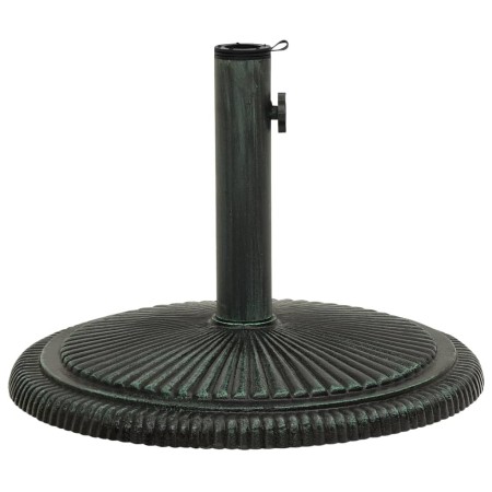 Base de sombrilla de hierro fundido verde 45x45x30 cm de , Bases para sombrillas - Ref: Foro24-317769, Precio: 55,39 €, Descu...
