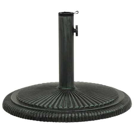 Base de sombrilla de hierro fundido verde 45x45x30 cm de , Bases para sombrillas - Ref: Foro24-317769, Precio: 54,46 €, Descu...