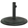 Base de sombrilla de hierro fundido verde 45x45x30 cm de , Bases para sombrillas - Ref: Foro24-317769, Precio: 55,39 €, Descu...