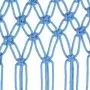 Blue cotton macrame curtain 140x240 cm by , Curtains and curtains - Ref: Foro24-323985, Price: 39,26 €, Discount: %