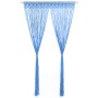 Blauer Makramee-Vorhang aus Baumwolle, 140 x 240 cm von , Vorhänge und Gardinen - Ref: Foro24-323987, Preis: 42,56 €, Rabatt: %