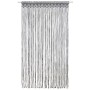 Anthrazitgrauer Makramee-Vorhang aus Baumwolle, 140 x 240 cm von , Vorhänge und Gardinen - Ref: Foro24-323993, Preis: 42,56 €...
