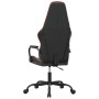 Silla gaming con masaje cuero sintético rojo y negro