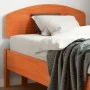 Bettkopfteil aus massivem, wachsbraunem Kiefernholz, 75 cm von , Kopf- und Fußteile - Ref: Foro24-842525, Preis: 33,25 €, Rab...