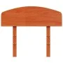 Wax brown solid pine wood bed headboard 75 cm by , Headboards and footboards - Ref: Foro24-842525, Price: 33,25 €, Discount: %