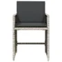 Sillones de jardín con cojines 4 uds ratán sintético gris claro de , Sillas de jardín - Ref: Foro24-364988, Precio: 176,87 €,...