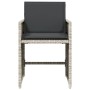 Sillones de jardín con cojines 4 uds ratán sintético gris claro de , Sillas de jardín - Ref: Foro24-364988, Precio: 142,70 €