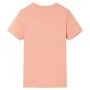 Camiseta infantil naranja claro 128 de , Camisetas para niños - Ref: Foro24-12082, Precio: 8,19 €, Descuento: %
