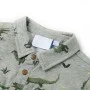 Camisa infantil caqui claro melange 128 de , Camisetas para niños - Ref: Foro24-12107, Precio: 10,44 €, Descuento: %