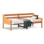 Sofá cama de madera maciza de pino marrón cera 90x190 cm de , Camas y somieres - Ref: Foro24-842841, Precio: 113,92 €, Descue...