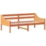 Wachsbraunes Schlafsofa aus massivem Kiefernholz, 90 x 190 cm von , Betten und Lattenroste - Ref: Foro24-842841, Preis: 113,9...