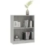 Concrete gray engineered wood shelf 60x24x76 cm by vidaXL, Bookcases and shelves - Ref: Foro24-800859, Price: 28,16 €, Discou...