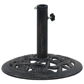 Black and bronze cast iron umbrella base, 9 kg, 40 cm. by vidaXL, Umbrella bases - Ref: Foro24-47865, Price: 48,61 €, Discoun...
