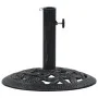 Schirmgestell aus Gusseisen in Schwarz und Bronze 9 kg 40 cm von vidaXL, Schirmständer - Ref: Foro24-47865, Preis: 48,61 €, R...