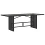 9-piece garden dining set and black synthetic rattan cushions by , Garden sets - Ref: Foro24-3212249, Price: 1,00 €, Discount: %