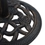 Black and bronze cast iron umbrella base, 9 kg, 40 cm. by vidaXL, Umbrella bases - Ref: Foro24-47865, Price: 49,30 €, Discoun...