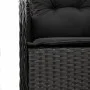 7-piece garden dining set and black synthetic rattan cushions by , Garden sets - Ref: Foro24-3211896, Price: 742,98 €, Discou...