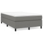 Boxspringbett mit dunkelgrauer Stoffmatratze 120x190 cm von , Betten und Lattenroste - Ref: Foro24-3269684, Preis: 345,09 €, ...