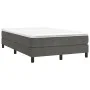 Boxspringbett mit dunkelgrauer Samtmatratze 120x190 cm von , Betten und Lattenroste - Ref: Foro24-3269678, Preis: 364,32 €, R...