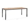 Garten-Essgruppe 9-teilig und graue synthetische Rattankissen von vidaXL, Gartensets - Ref: Foro24-46020, Preis: 881,70 €, Ra...
