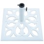 Schirmgestell aus weißem Gusseisen 12 kg 49 cm von vidaXL, Schirmständer - Ref: Foro24-47867, Preis: 61,63 €, Rabatt: %