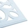 White cast iron umbrella base 12 kg 49 cm by vidaXL, Umbrella bases - Ref: Foro24-47867, Price: 55,53 €, Discount: %