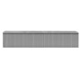 Garden shed gray galvanized steel 257x990x181 cm by vidaXL, Sheds - Ref: Foro24-47037, Price: 1,00 €, Discount: %