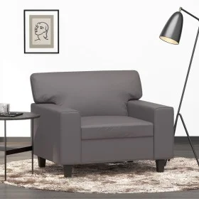 Grauer Kunstledersessel 60 cm von , Sofas - Ref: Foro24-359409, Preis: 132,24 €, Rabatt: %
