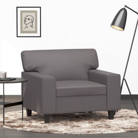 Grauer Kunstledersessel 60 cm von , Sofas - Ref: Foro24-359409, Preis: 136,65 €, Rabatt: %