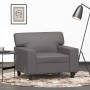 Grauer Kunstledersessel 60 cm von , Sofas - Ref: Foro24-359409, Preis: 136,65 €, Rabatt: %