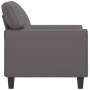 Grauer Kunstledersessel 60 cm von , Sofas - Ref: Foro24-359409, Preis: 136,65 €, Rabatt: %