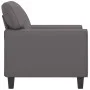 Gray synthetic leather armchair 60 cm by , Sofas - Ref: Foro24-359409, Price: 132,71 €, Discount: %