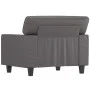 Gray synthetic leather armchair 60 cm by , Sofas - Ref: Foro24-359409, Price: 132,71 €, Discount: %