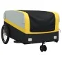 Remolque para bicicleta hierro negro y amarillo 45 kg de , Remolques para bicicletas - Ref: Foro24-94071, Precio: 90,00 €, De...
