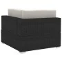 3-piece garden sofa set and black synthetic rattan cushions by vidaXL, Garden sets - Ref: Foro24-47264, Price: 270,60 €, Disc...