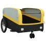 Remolque para bicicleta hierro negro y amarillo 45 kg de , Remolques para bicicletas - Ref: Foro24-94071, Precio: 90,00 €, De...