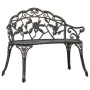 Bistrobank aus Aluminiumguss Bronze 100 cm von vidaXL, Gartenbänke - Ref: Foro24-47859, Preis: 152,19 €, Rabatt: %