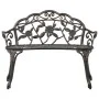 Bistrobank aus Aluminiumguss Bronze 100 cm von vidaXL, Gartenbänke - Ref: Foro24-47859, Preis: 152,19 €, Rabatt: %