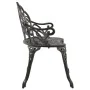 Cast bronze aluminum bistro bench 100 cm by vidaXL, garden benches - Ref: Foro24-47859, Price: 155,32 €, Discount: %