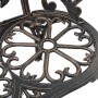 Bistrobank aus Aluminiumguss Bronze 100 cm von vidaXL, Gartenbänke - Ref: Foro24-47859, Preis: 148,85 €, Rabatt: %