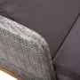 Liege aus synthetischem Rattan und massivem grauem Akazienholz von vidaXL, Liegen - Ref: Foro24-46013, Preis: 210,62 €, Rabat...
