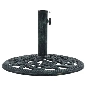 Green cast iron parasol base 9 kg 40 cm by vidaXL, Umbrella bases - Ref: Foro24-47863, Price: 47,11 €, Discount: %