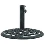 Green cast iron parasol base 9 kg 40 cm by vidaXL, Umbrella bases - Ref: Foro24-47863, Price: 49,73 €, Discount: %