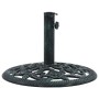 Sonnenschirmständer aus grünem Gusseisen, 9 kg, 40 cm von vidaXL, Schirmständer - Ref: Foro24-47863, Preis: 49,60 €, Rabatt: %
