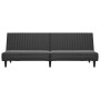 2-Sitzer-Schlafsofa aus schwarzem Kunstleder von , Sofas - Ref: Foro24-375947, Preis: 243,71 €, Rabatt: %