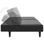 2 seater black synthetic leather sofa bed by , Sofas - Ref: Foro24-375947, Price: 239,37 €, Discount: %